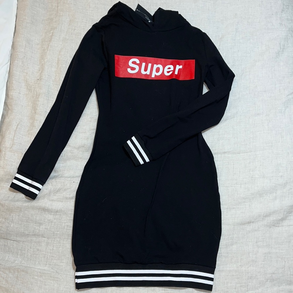 Hooded Sweatshirt dress*NWT*